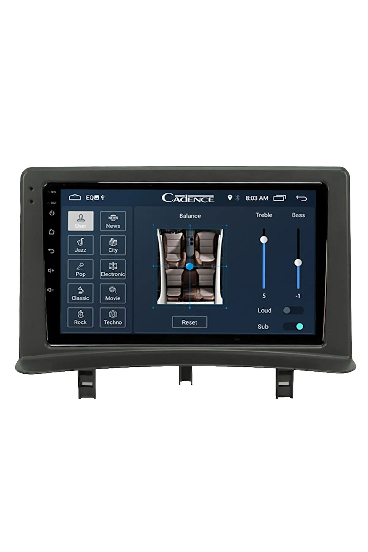 Renault Clio 3 Android Carplay Navigasyon Multimedya Ekran Teyp 2gb Ram + 32gb Hdd