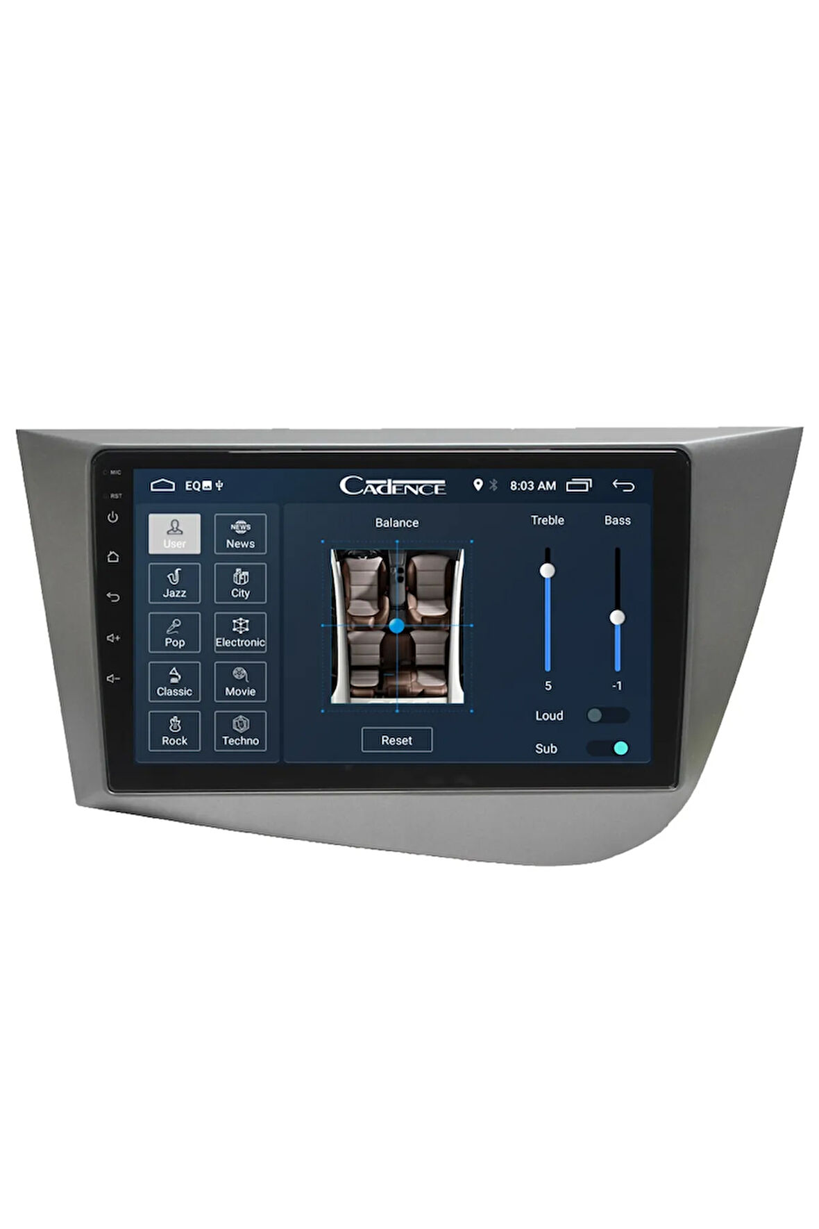 Seat Leon Android Carplay Navigasyon Multimedya Ekran Teyp 2gb Ram + 32gb Hdd