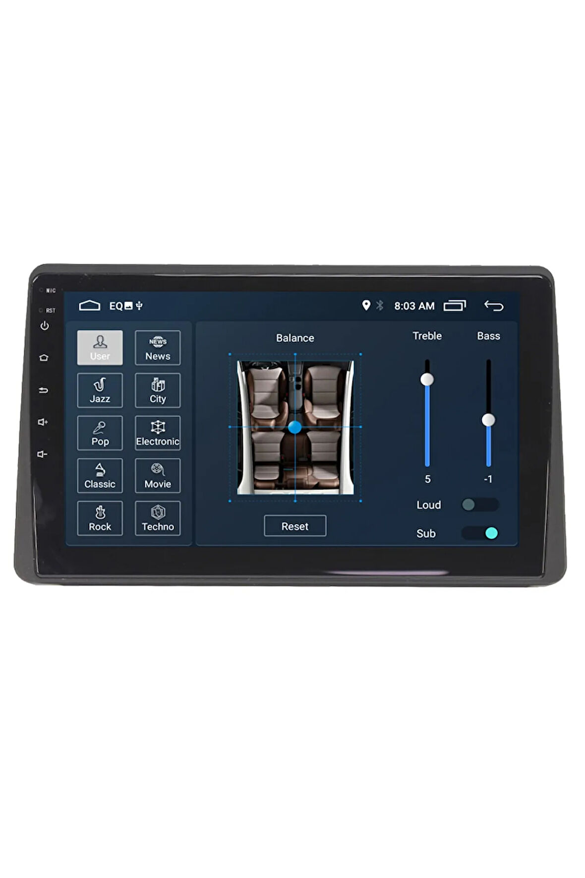 Dacia Duster Android Carplay Navigasyon Multimedya Ekran Teyp 2gb Ram + 32gb Hdd