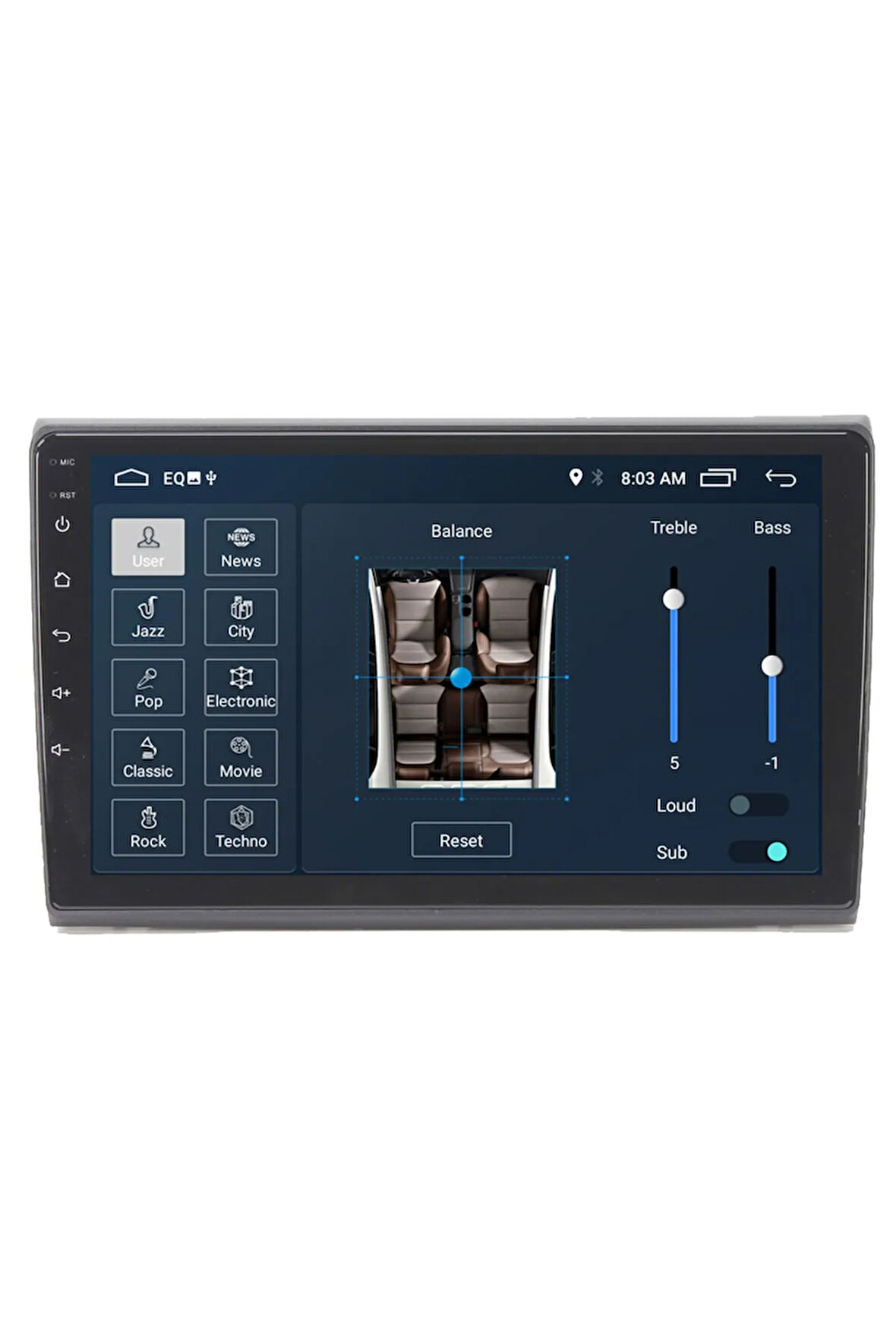 Fıat Bravo Android Carplay Navigasyon Multimedya Ekran Teyp 2gb Ram + 32gb Hdd