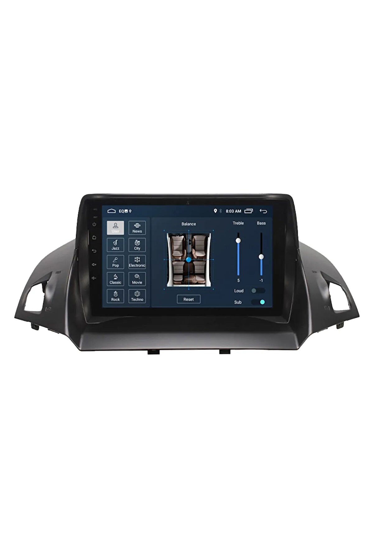 Ford C-max Uyumlu Android Carplay Navigasyon Multimedya Ekran Teyp 2gb Ram + 32gb Hdd