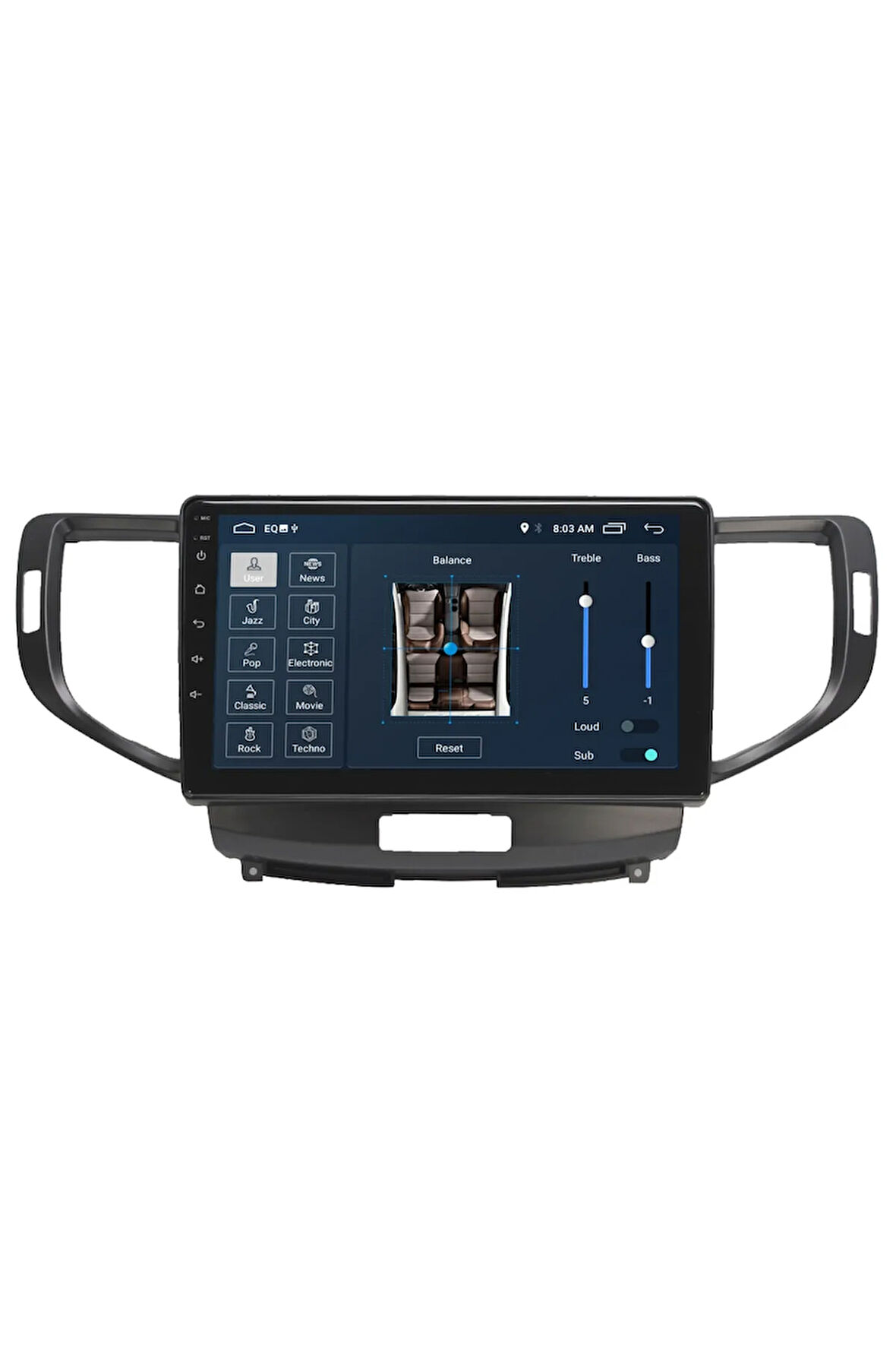 Honda Accord Android Carplay Navigasyon Multimedya Ekran Teyp 2gb Ram + 32gb Hdd