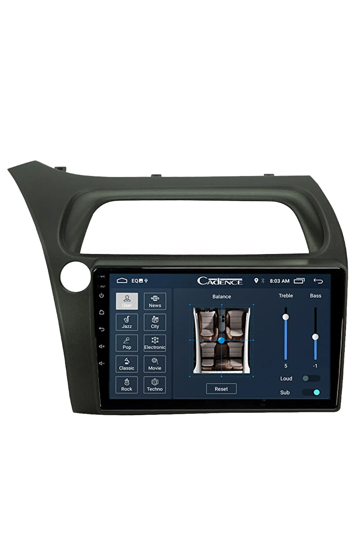 Honda Cıvıc Sport Android Carplay Navigasyon Multimedya Ekran Teyp 2gb Ram + 32gb Hdd