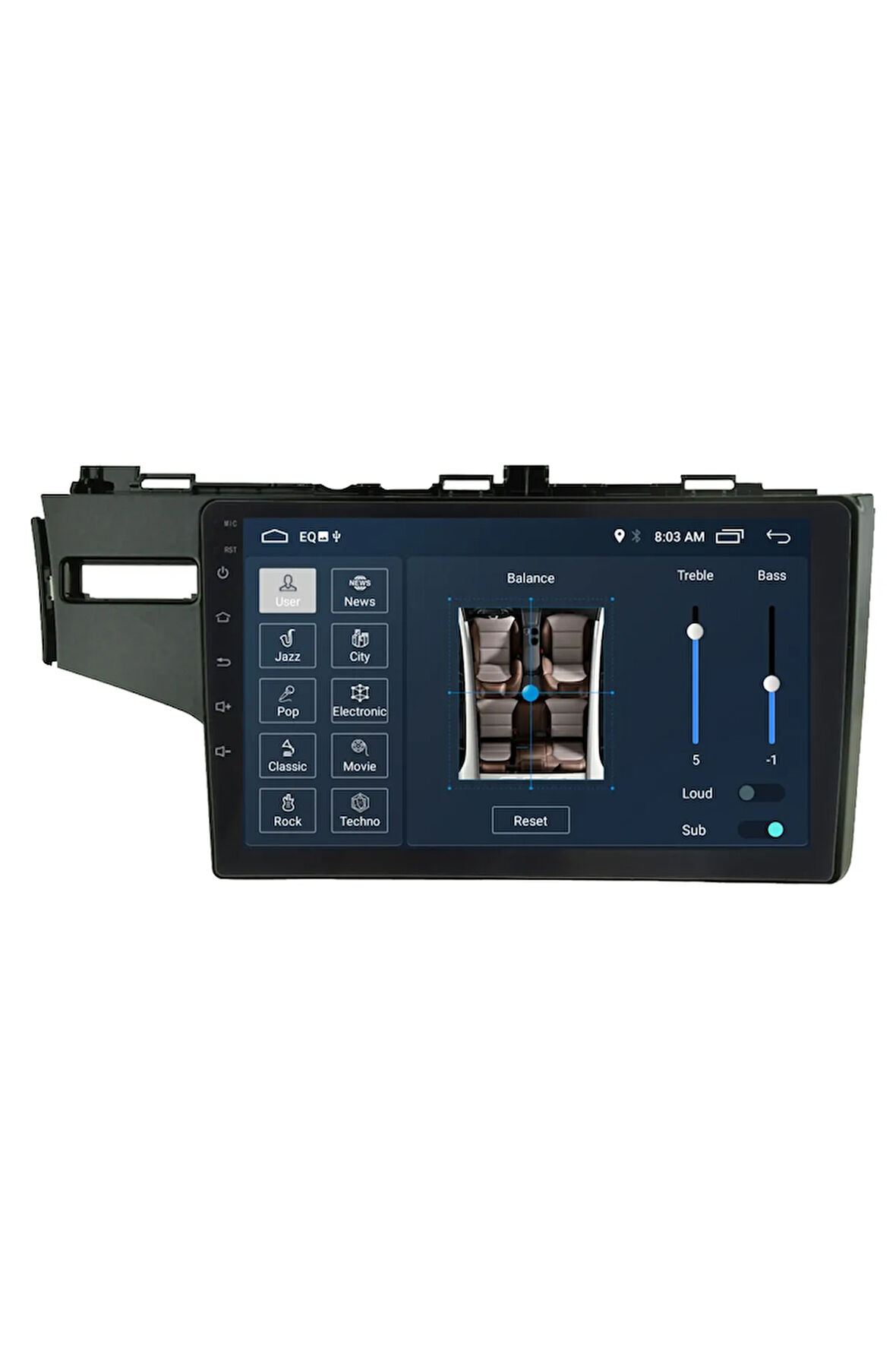 Honda Jazz Android Carplay Navigasyon Multimedya Ekran Teyp 2gb Ram + 32gb Hdd