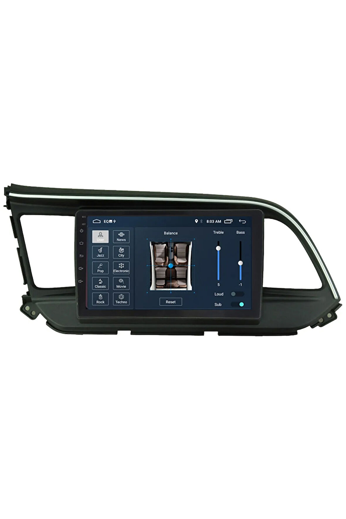Hyundai Elantra Android Carplay Navigasyon Multimedya Ekran Teyp 2gb Ram + 32gb Hdd