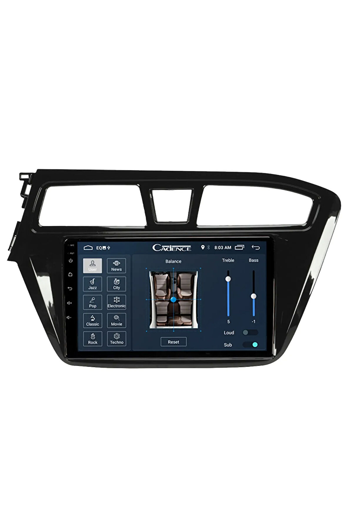Hyundai I20 Android Carplay Navigasyon Multimedya Ekran Teyp 2gb Ram + 32gb Hdd