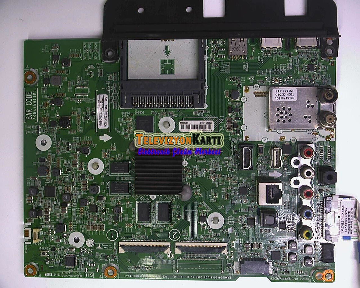 EAX66804604 (1.0) , EBT64202202 , LG 43UH650V-ZB , Main Board , LC430DG-FJM1