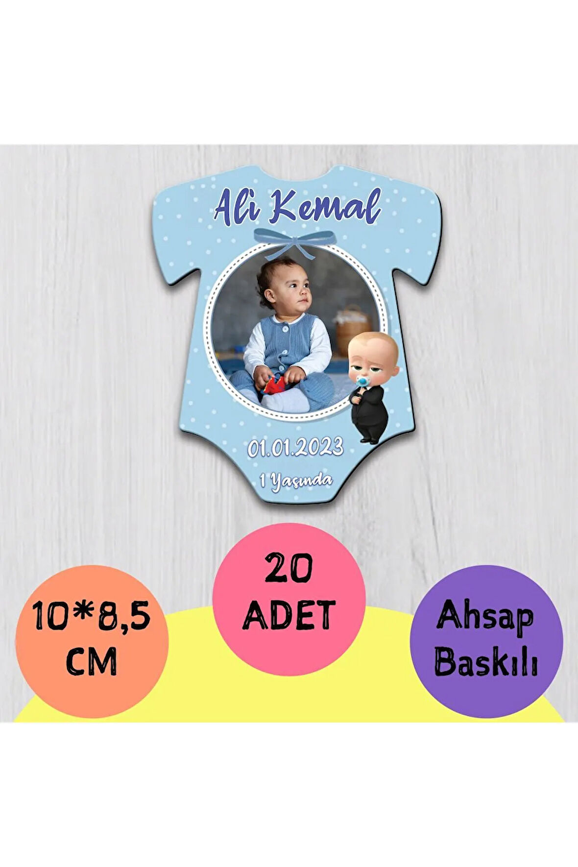 Zıbınlık Tasarımlı Magnet 35 Adet