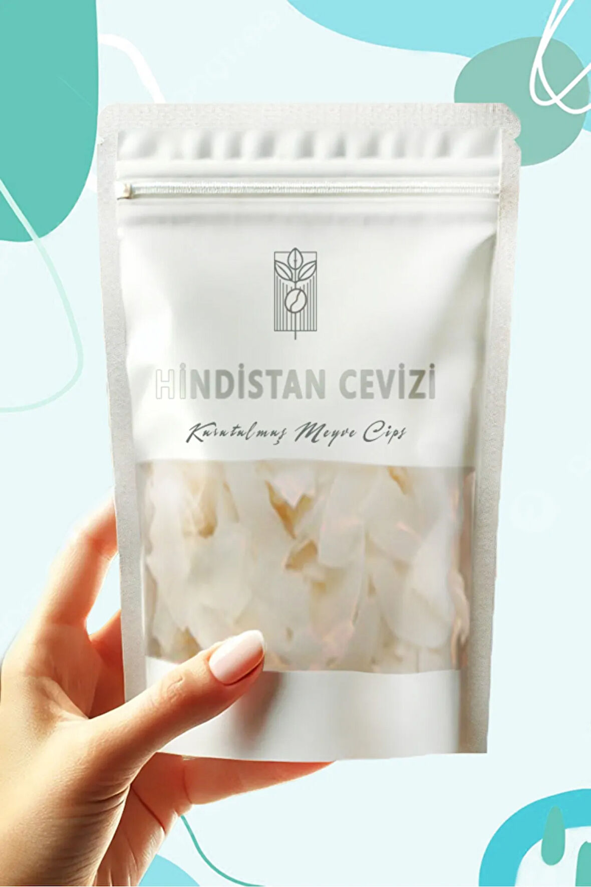 Hindistan Cevizi Tropikal Meyve Kurusu 50g, Şeker İlavesiz, Dilimlenmiş