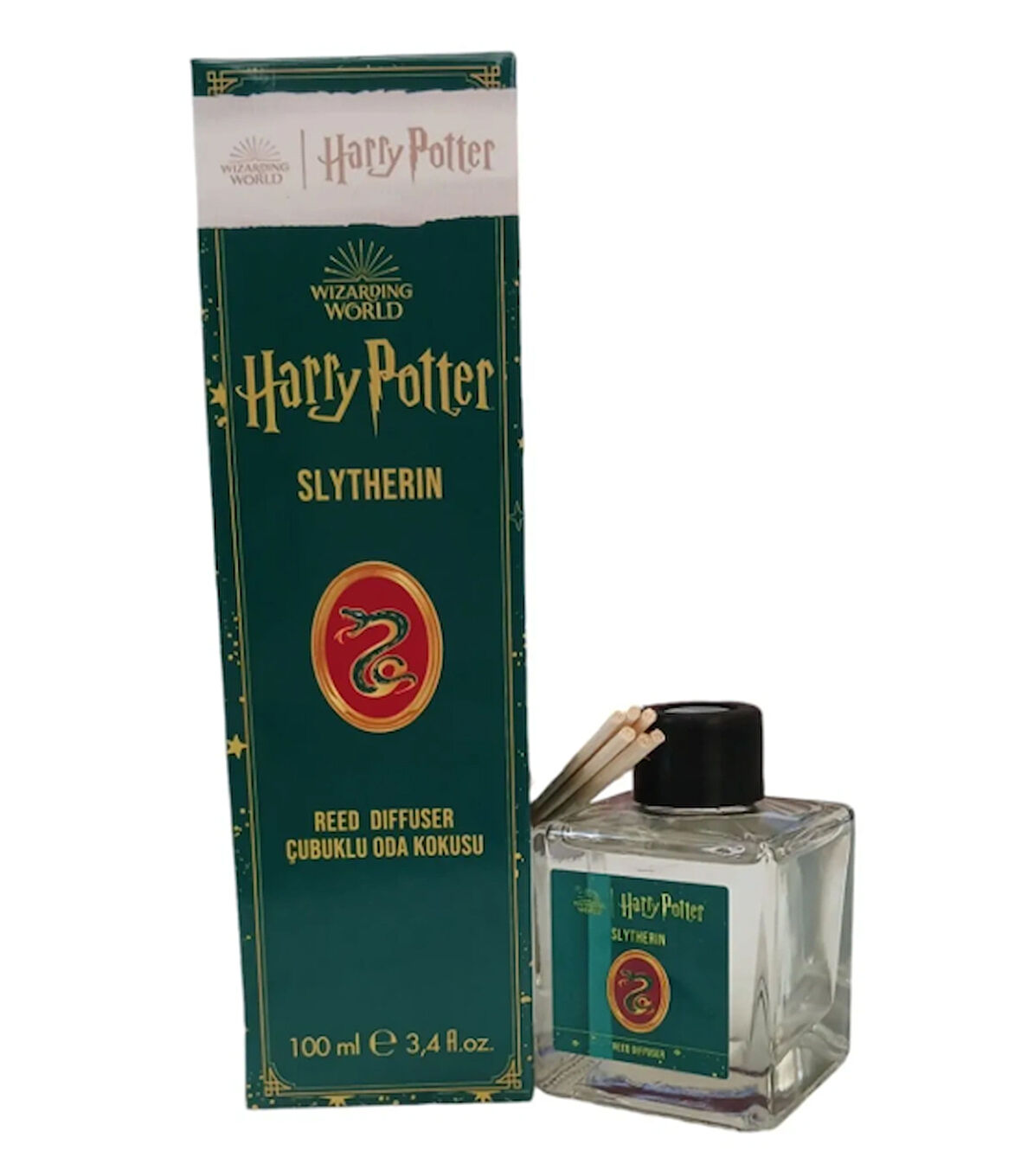 Harry Potter Slytherin Bambu Çubuklu Oda Kokusu 100 ml