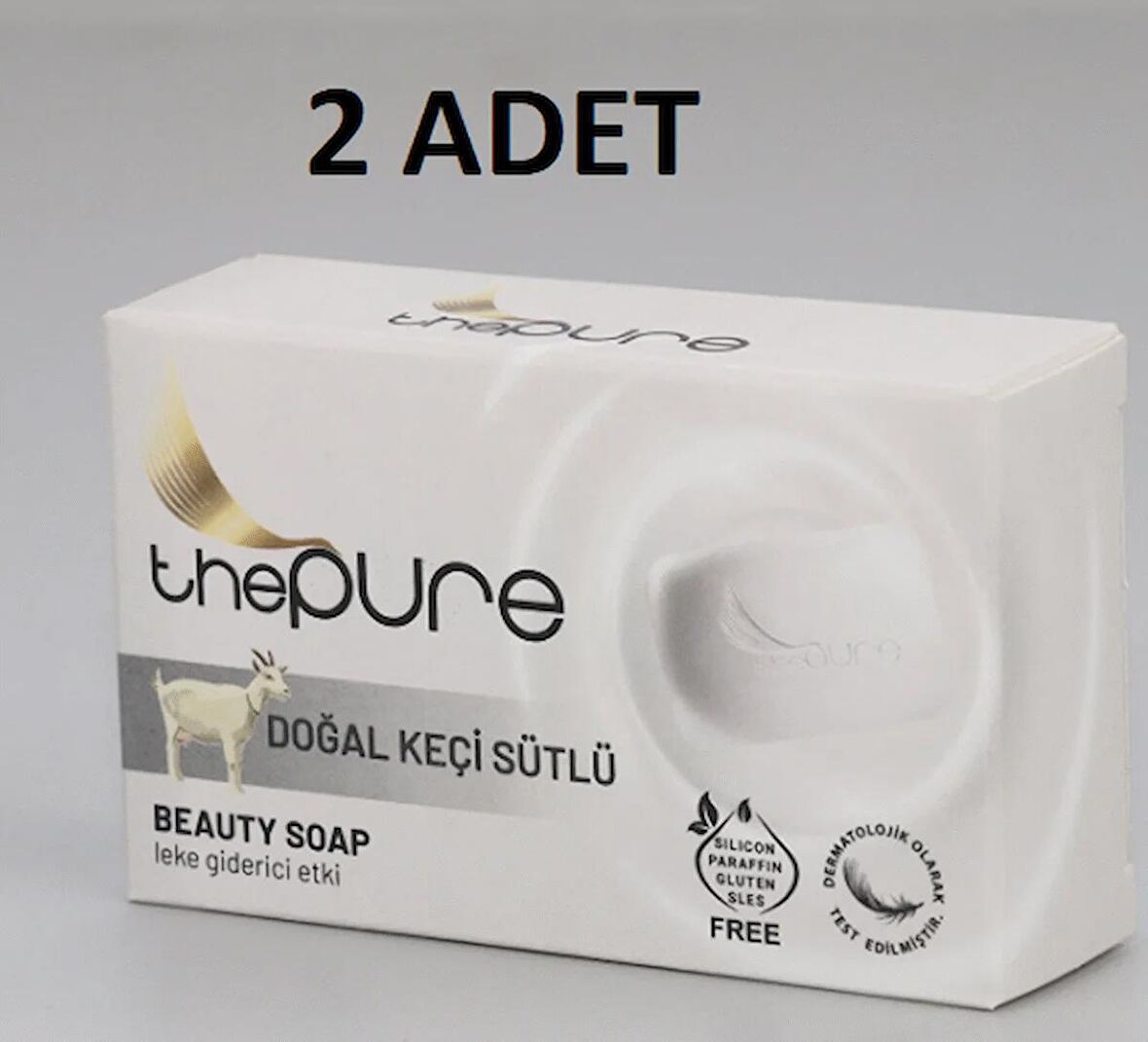 Thepure Doğal Keçi Sütlü Sabun 100 gr x 2 adet