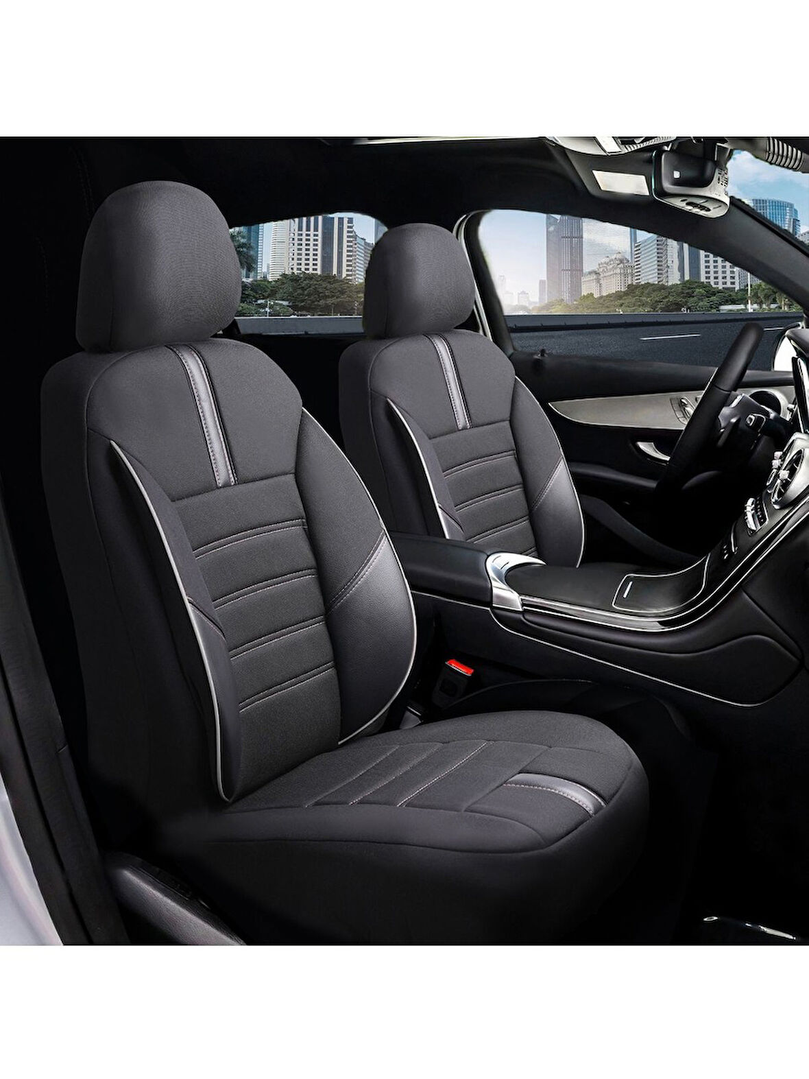 Seat İbiza Araçlara Uyumlu Tam Takım Star B Model Oto Koltuk Kılıfı Seti