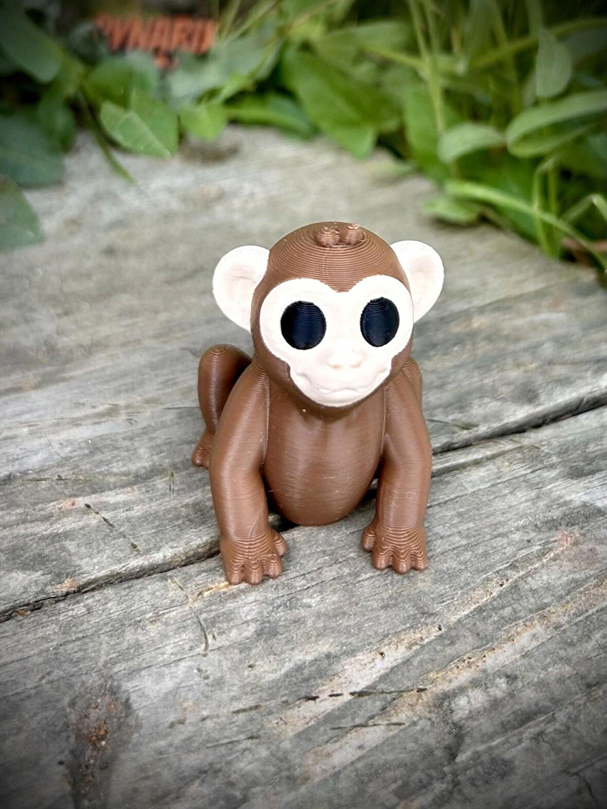  Maymun Oyuncak Zıp Zıp – Muz Peşinde Durmayan Akrobat!🐵🌴🍌🐒 - 3D Hareketli Organik Model - Orta Boy