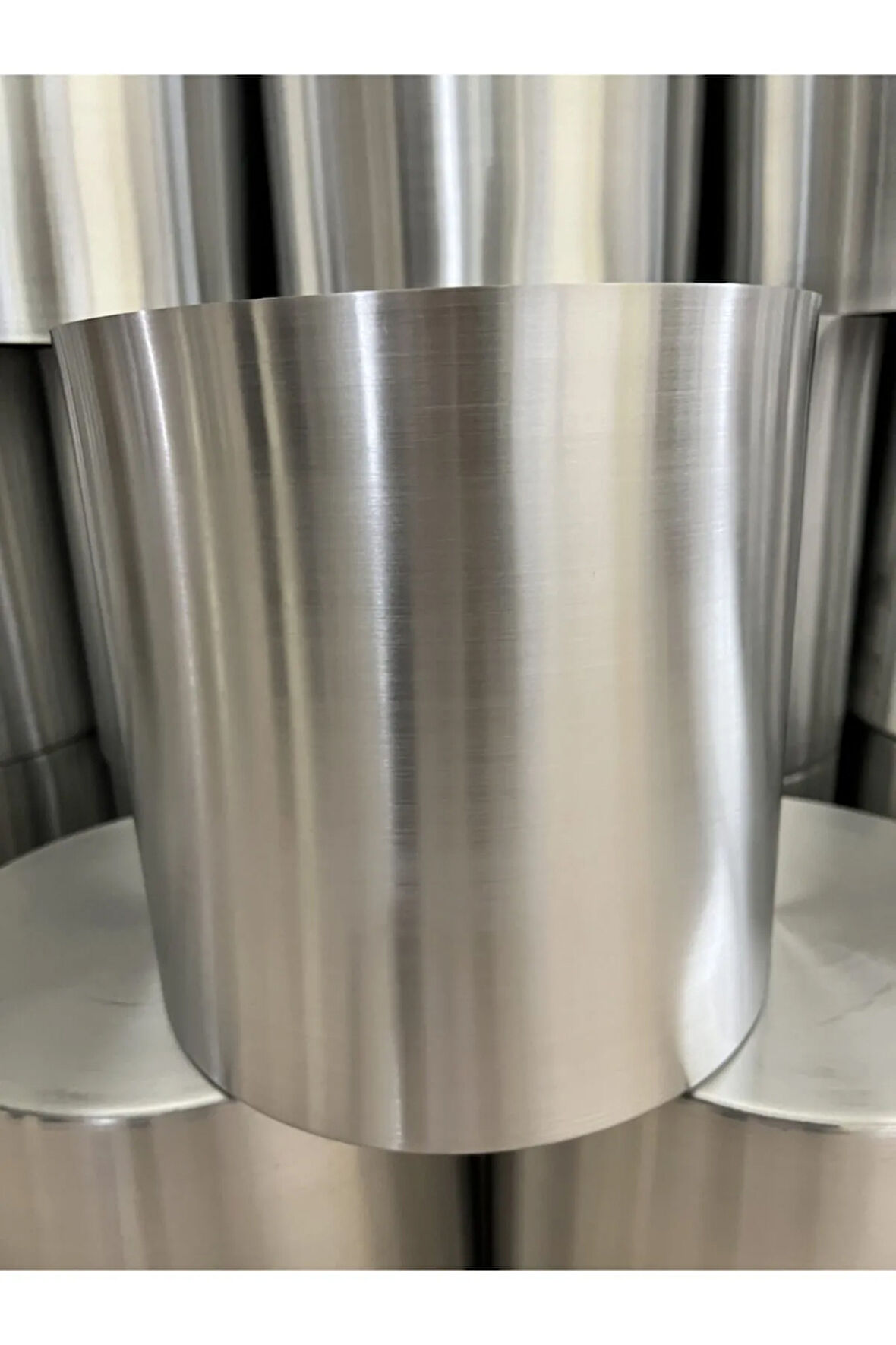 Metal Saksı 30x30 Alüminyum Canlı Cansız Çiçek Saksı