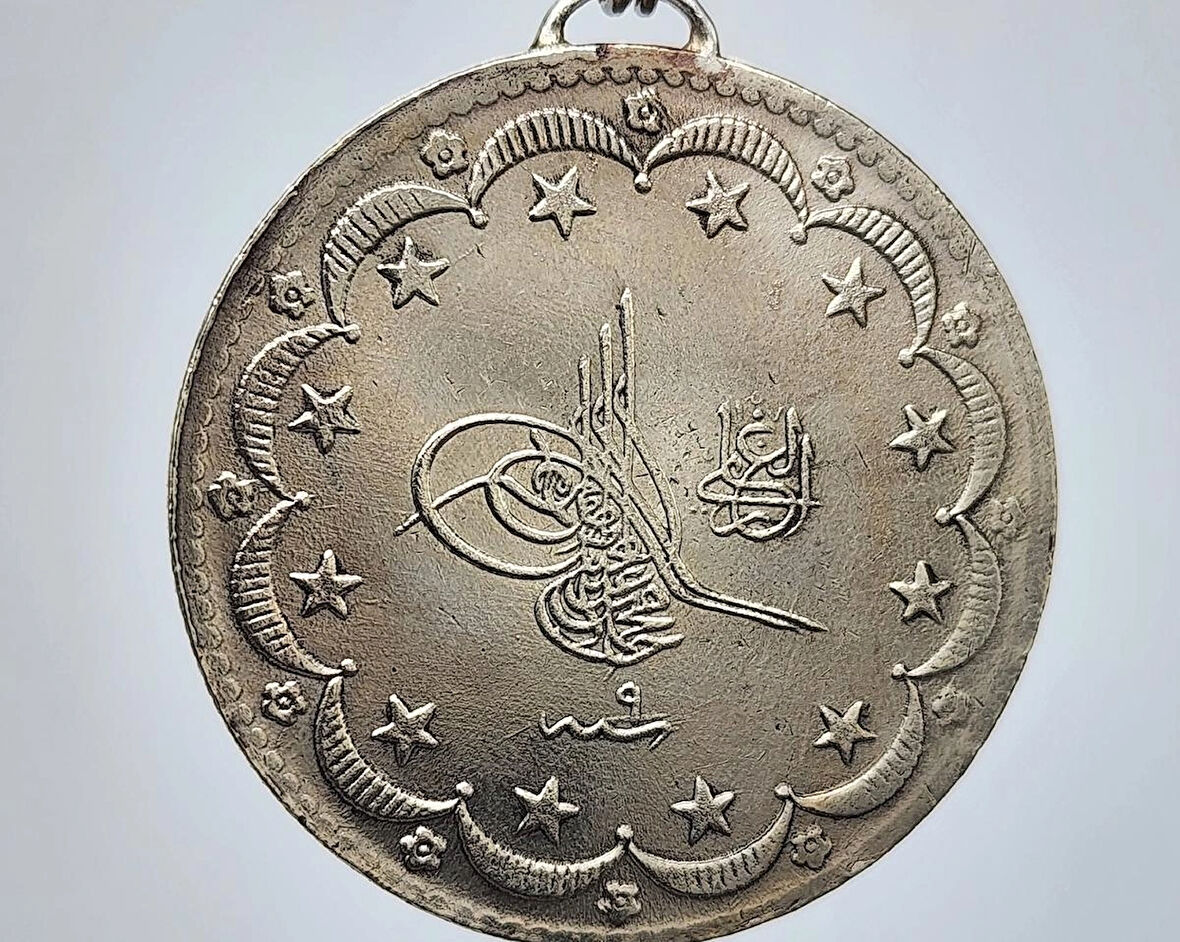 Mecidiye 20 Kuruş Kolye Ucu Replika