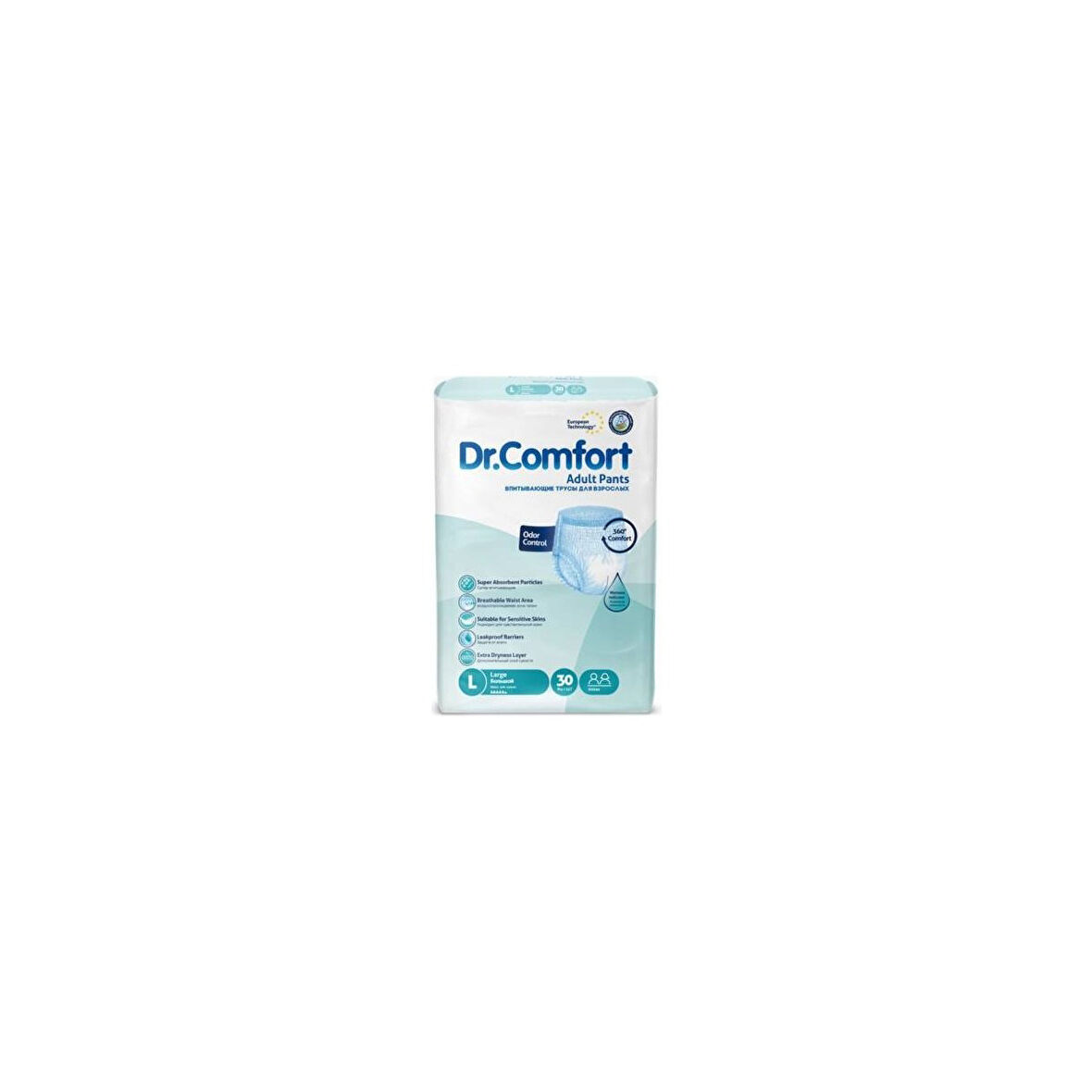Dr.comfort Emici Külot Hasta Bezi Large Beden 30 Adet