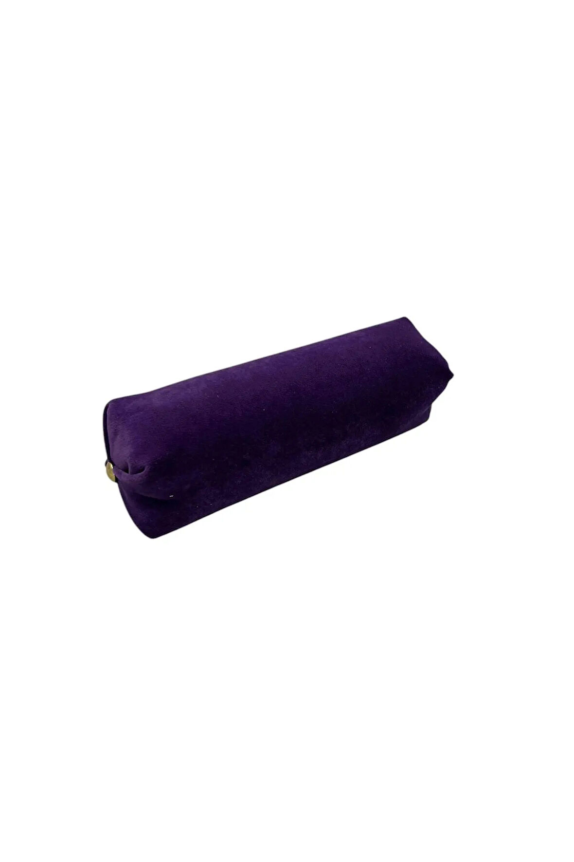 Süet Kumaş Mor Renk 20 Cm Rulo Takı Yastığı