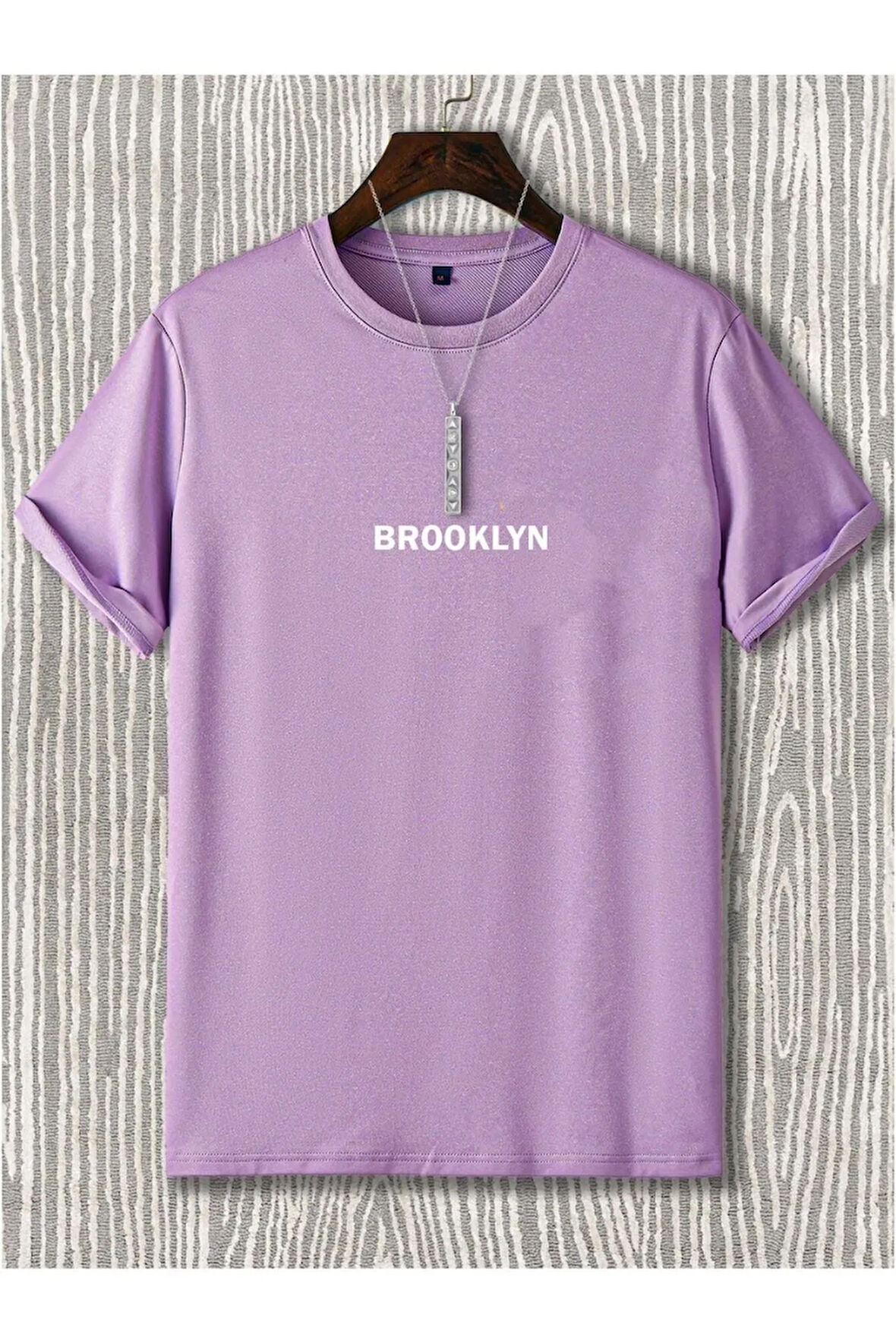 Brooklyn Baskılı Oversize Tişort