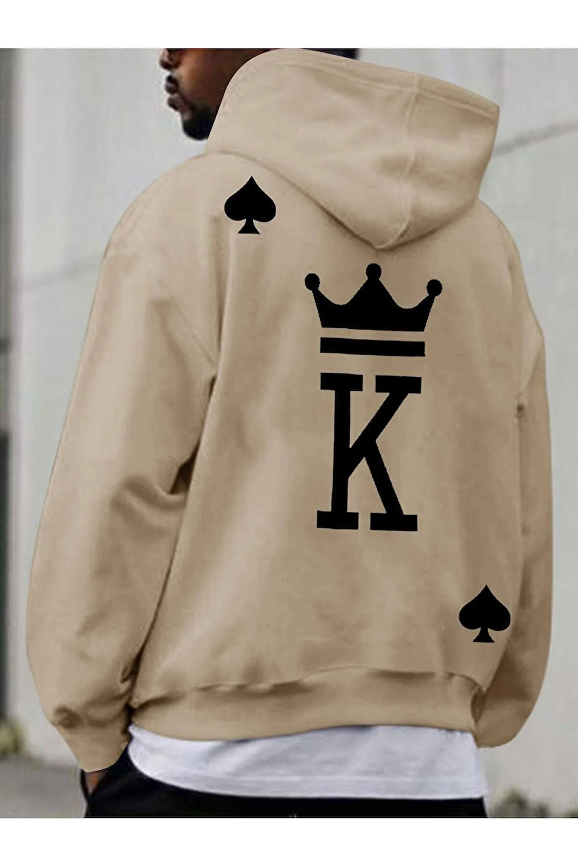 Unisex Kadın/Erkek Harajuka Sokakt Oyun Kartı Baskı