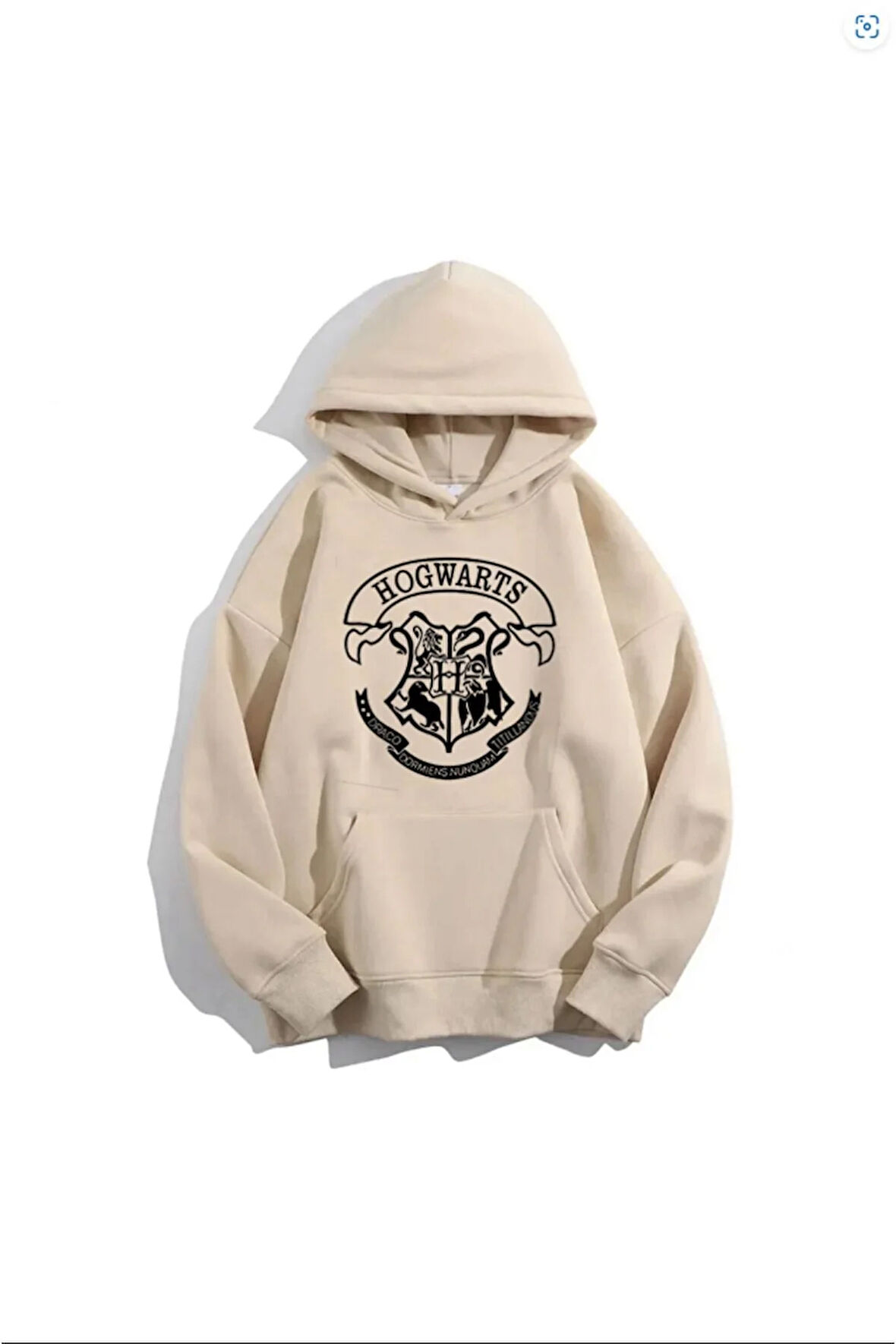 Harry Potter Hogwarts Baskılı Sweatshirt Üç İplik
