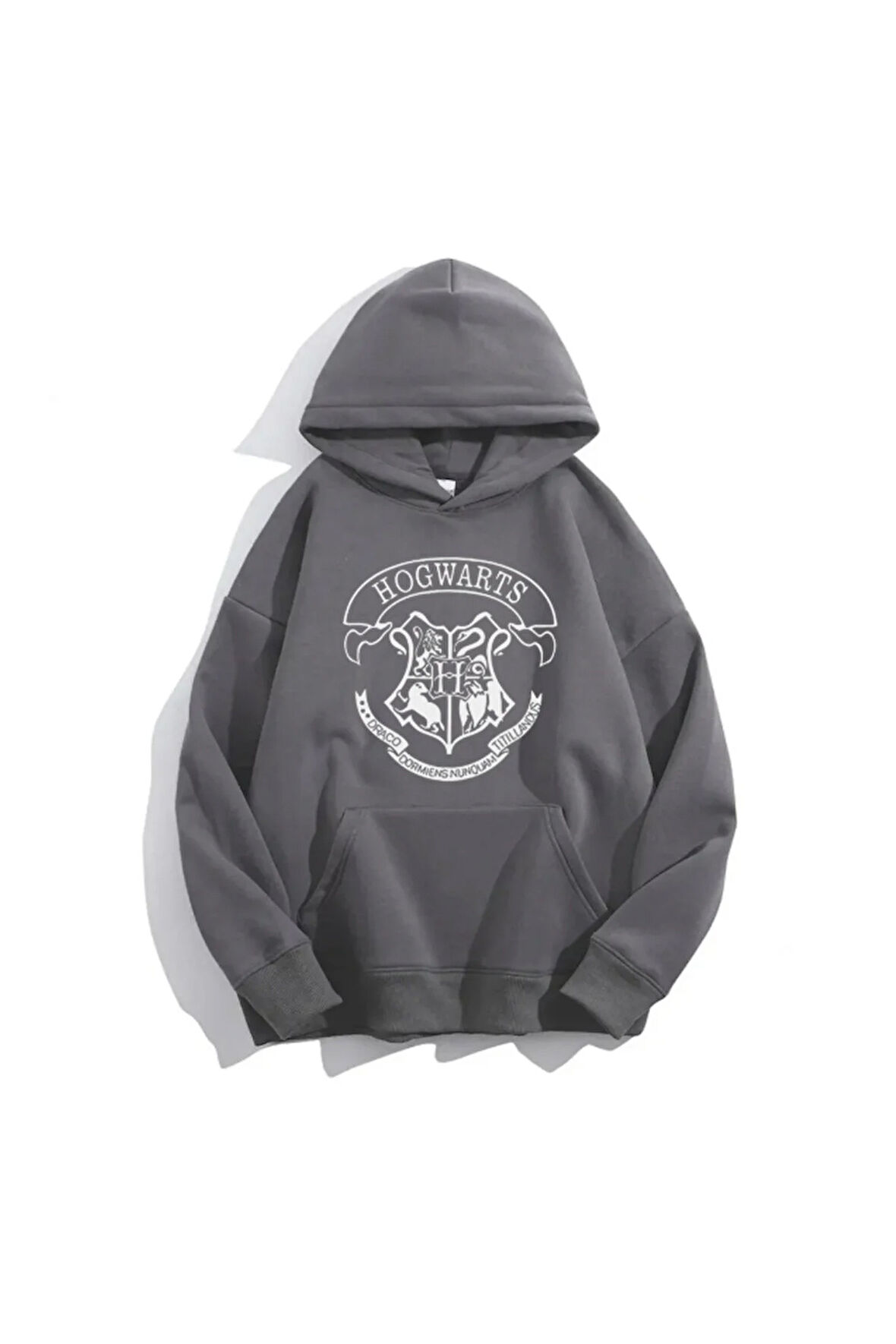 Harry Potter Hogwarts Baskılı Sweatshirt Üç İplik