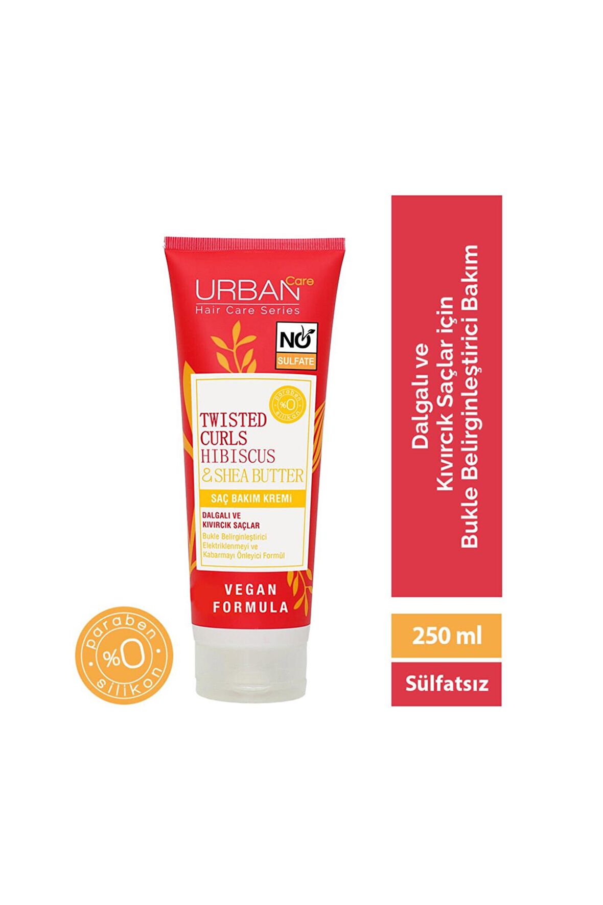 Curl Hibiscus Sülfatsız Saç Bakım Kremi 250ml