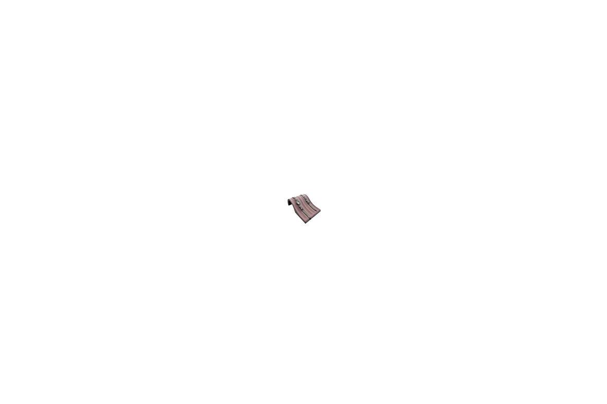 Süet Kumaş Pembe Renk 16/11,5 Cm Bileklik Künye Standi