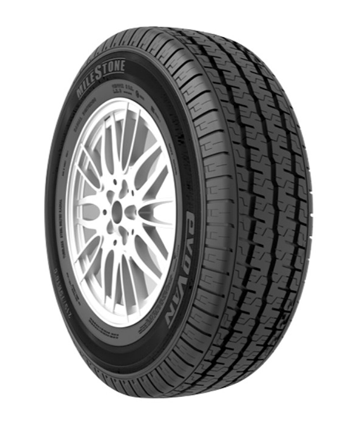 Milestone 215/75 R16 C TL 116/114R 10PR EVOVAN Kamyonet Yaz Lastiği (Üretim Tarihi:2023)