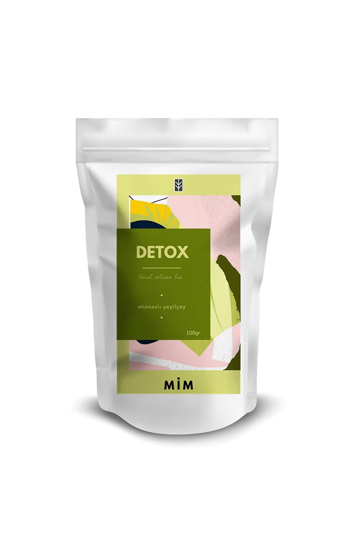 Mim and More Detox Tea - Ananaslı Yeşil Çay 100 gr