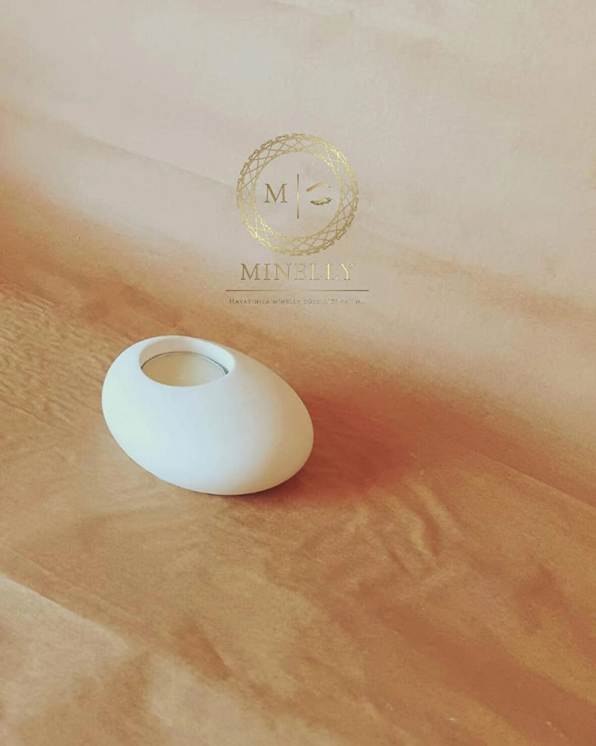 Minelly Zen Taşı Mumluk