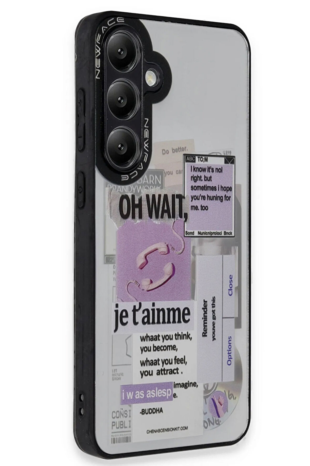 Samsung Galaxy A25 Mirror Ayna Desenli Kılıf Case