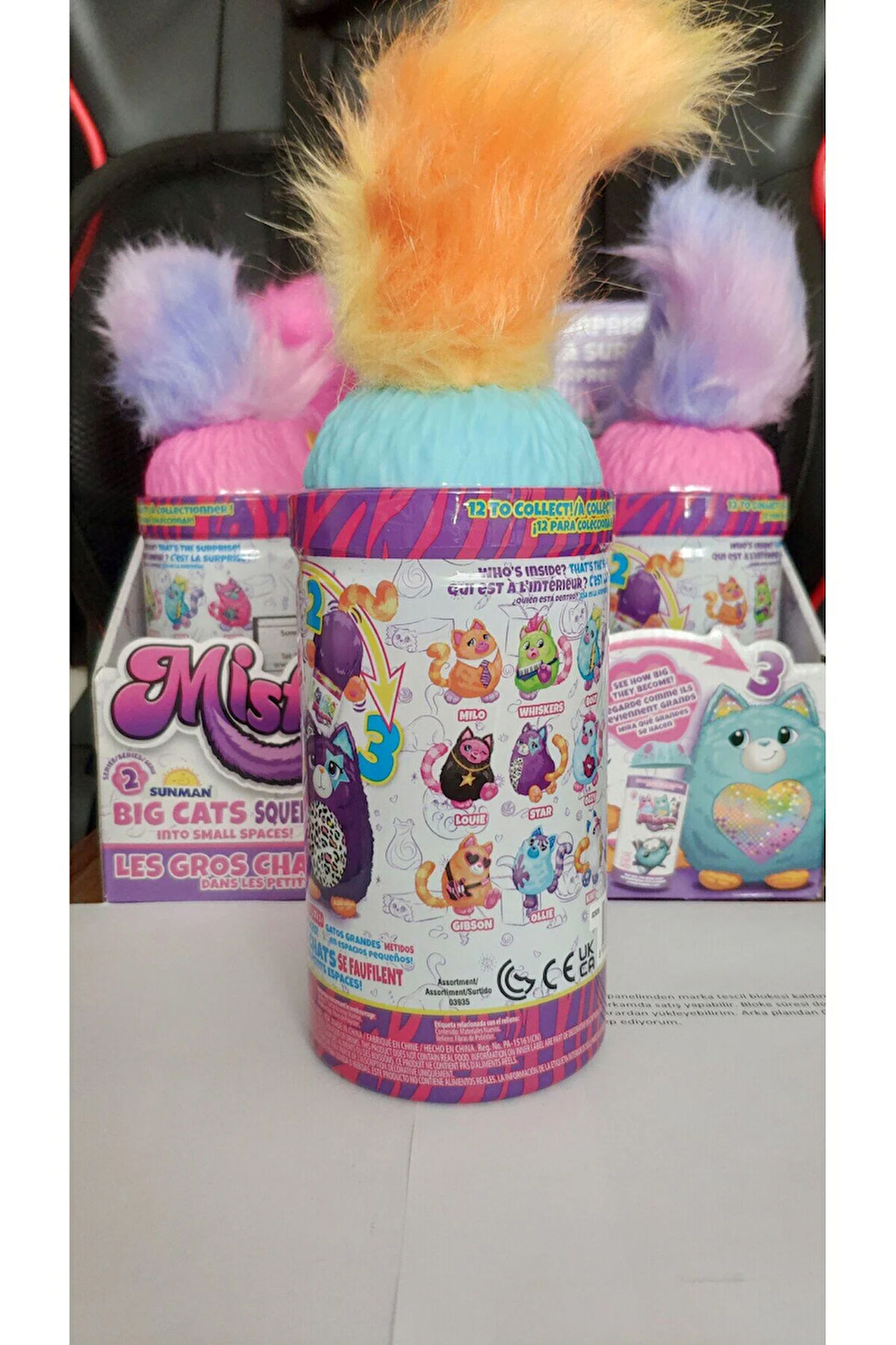 Orijinal Misfittens Sürpriz Peluş Hediyelik Peluş Misfitens Oyuncak 1 Adet Misfits Misfits