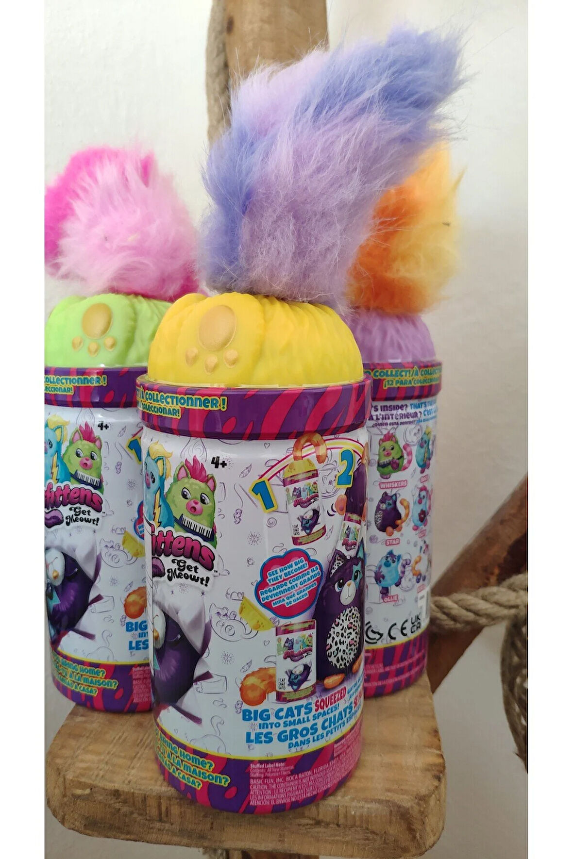 Sürpriz Peluş Kedi  1Adet Sevgiliye Hediye Peluş Misfitttens Oyuncak