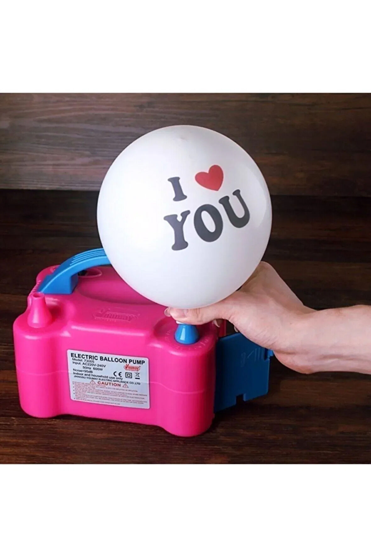 Elektrikli Balon Pompası - Çift Çıkışlı Balon Şişirme Makinası