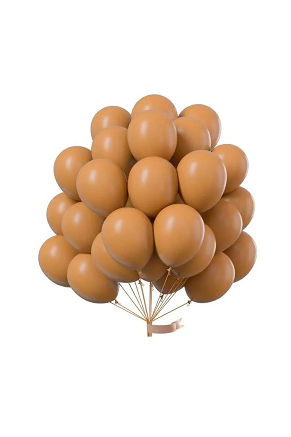 15 Adet Karamel Balon - Doğum Günü Konsepti - Parti Malzemeleri - Bride To Be Malzemeleri