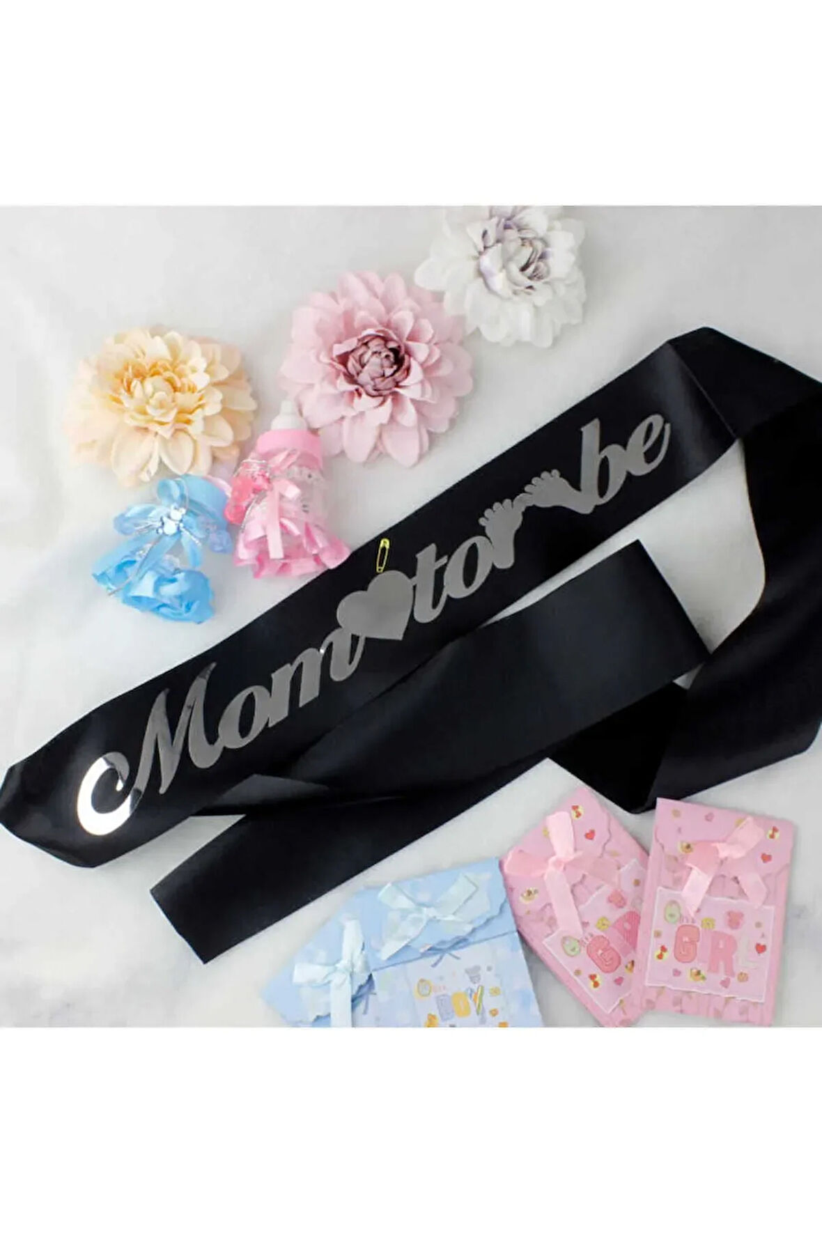 Mom To Be Kuşak & Doğum Partisi Kuşağı & Cinsiyet Partisi Kuşağı & Anne Kuşağı & Baby Shower