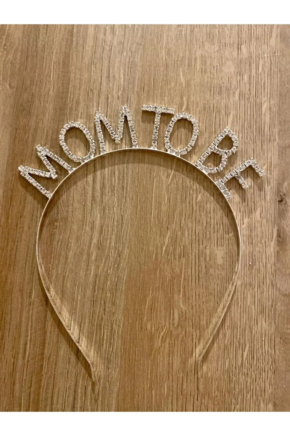 Doğum Mom To Be Taşlı Doğum Günü Tacı