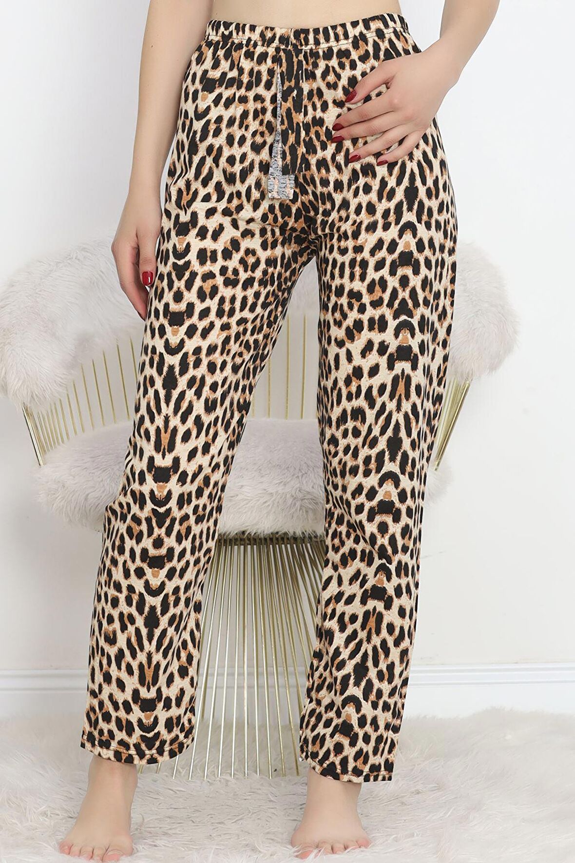 MokaShopin Rotasyon Pijama Altı Leopar - 256.1287.