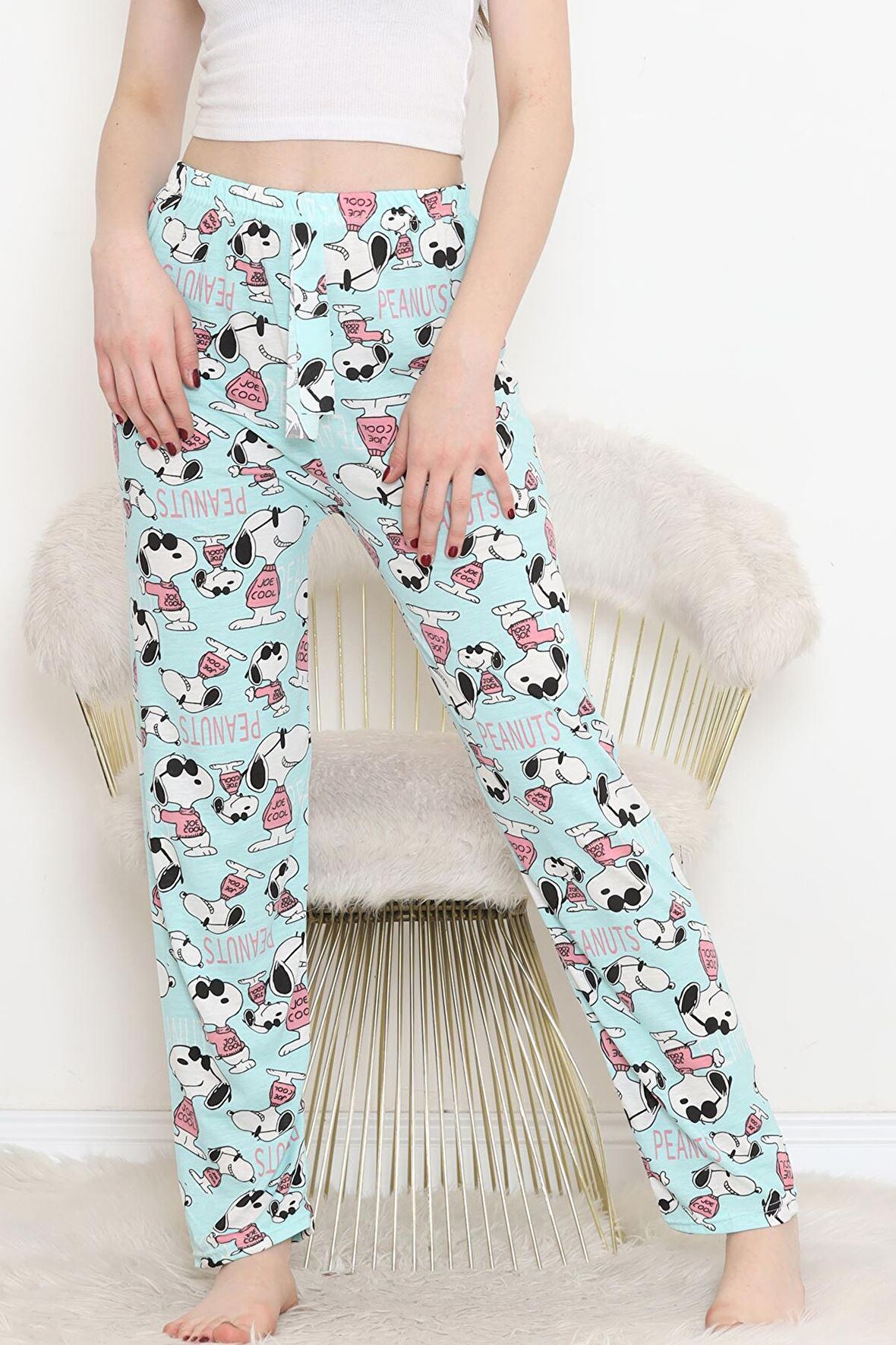 MokaShopin Rotasyon Pijama Altı Mint - 256.1287.