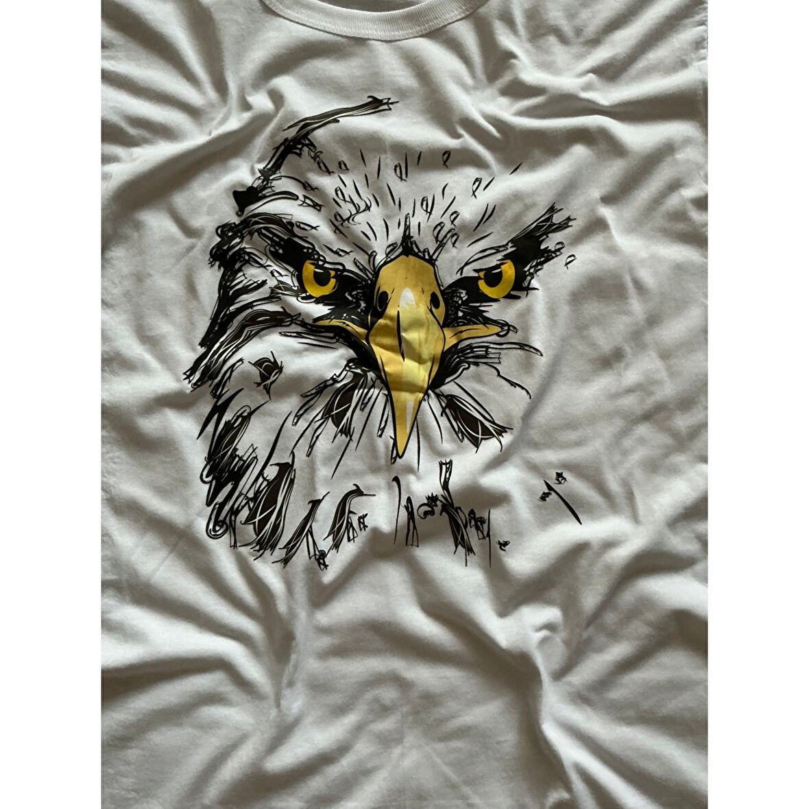 Kartal Baskılı Tişört