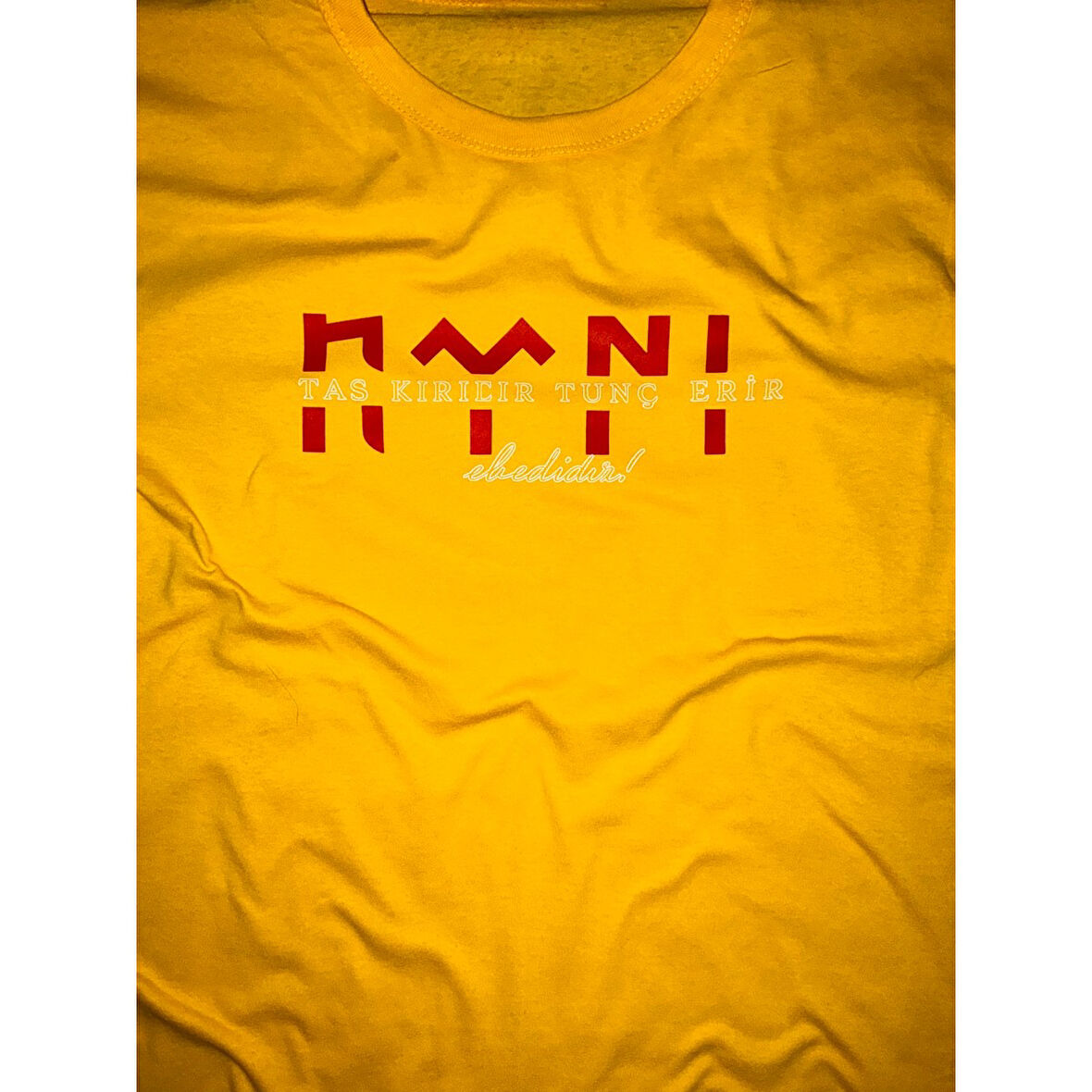 Ebedi Iz Baskılı Özel Tasarım Tişört