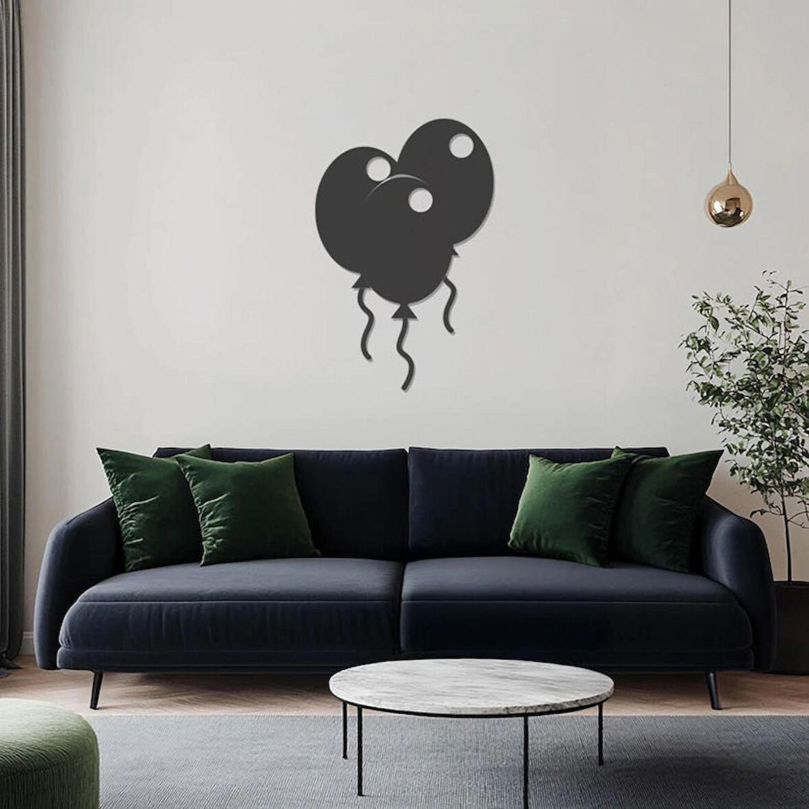 Balon  modern dekoratif dekor tablo 