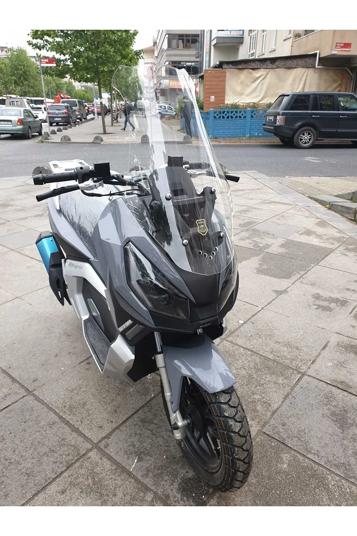 Moto Gusto Dream 150 Ön cam 2023 2024 Model Yılı 65cm Şeffaf Renk 4mm Orta Boylu Cam Cam