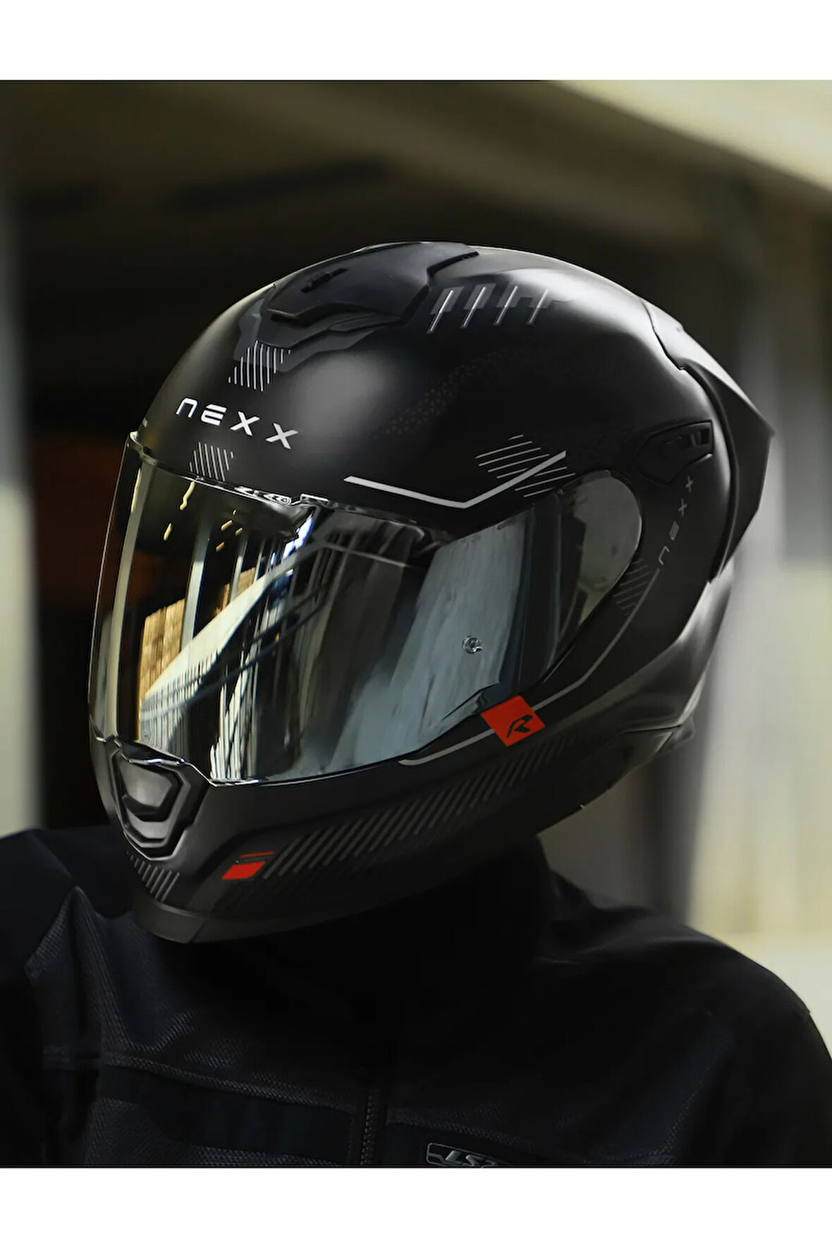 Y.100R BARON MAT SİYAH KASK