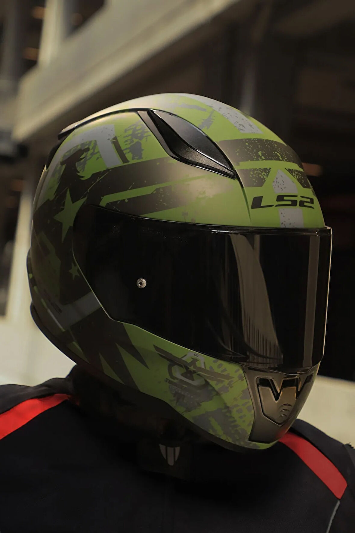 RAPID 2 THUNDER BIRDS MAT YEŞİL-SİYAH-GRİ KASK