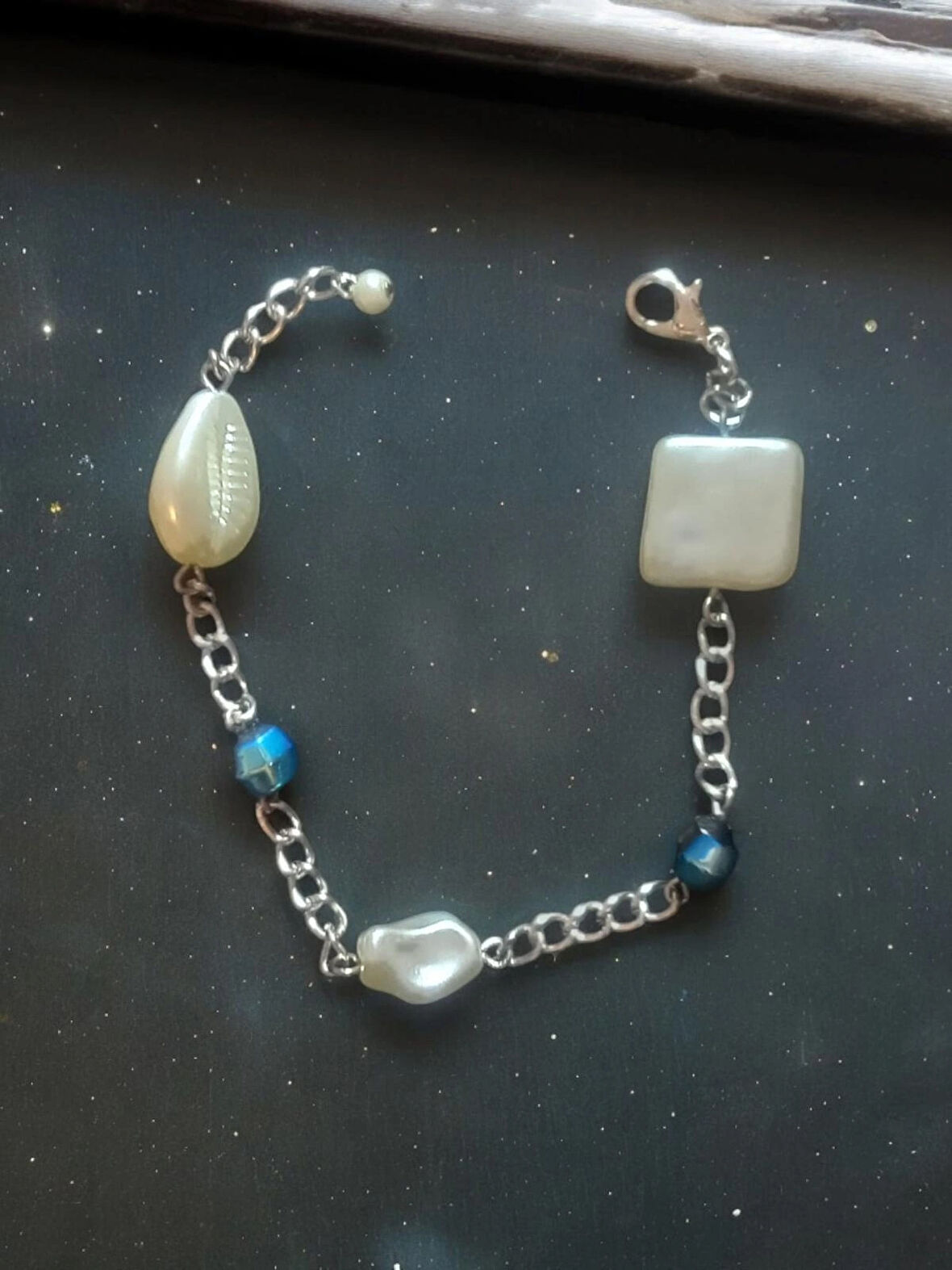Mozaik İnci Boncuk Aesthetic Soft Vibes Vintage Özel Tasarım Hediyelik Bileklik