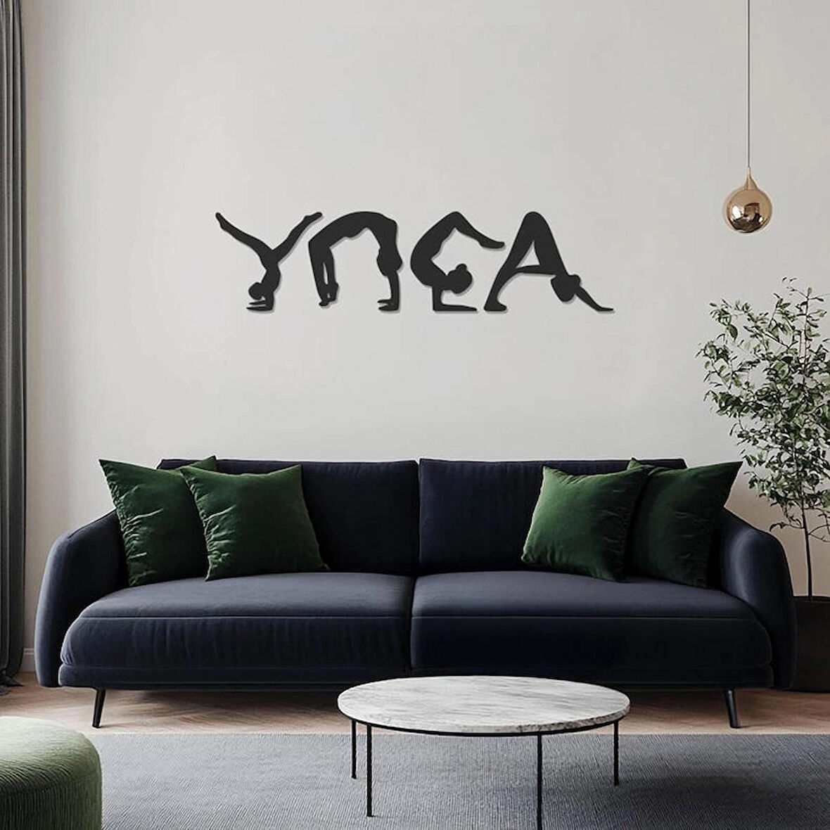 Yoga modern Tasarımlı Dekoratif dekor tablo 