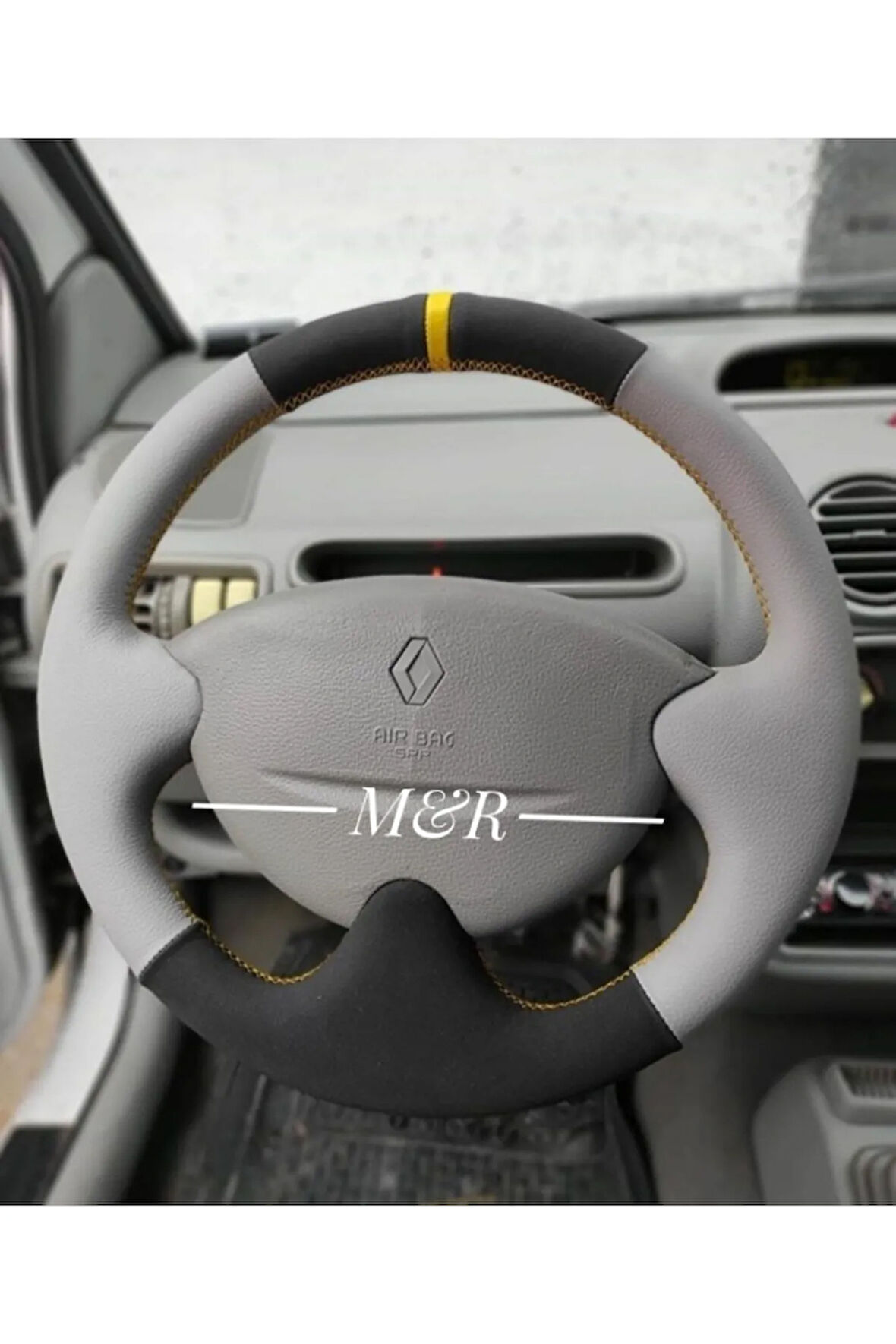 Renault Twingo Orjinal Deri Direksiyon Kaplama