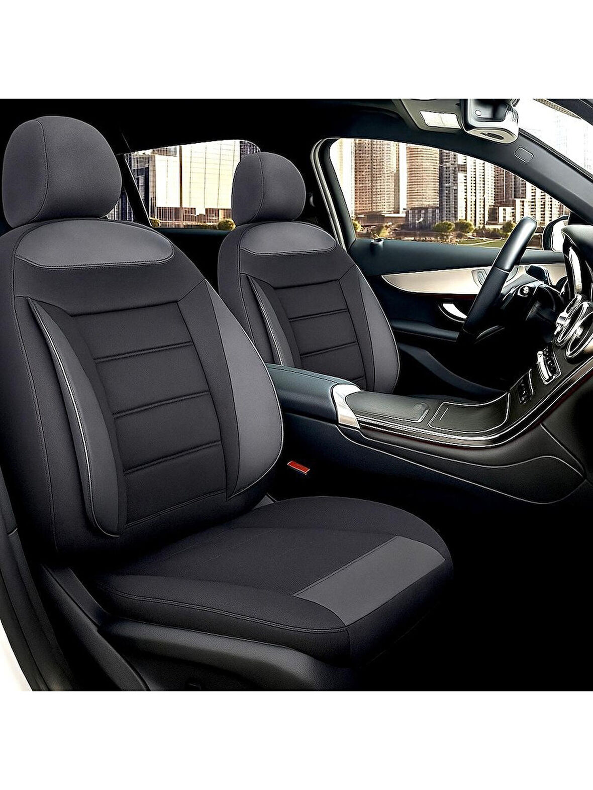 Seat Leon Araçlara Uyumlu Tam Takım Flex S Model Oto Koltuk Kılıfı Seti