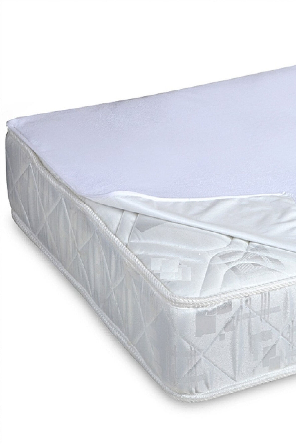 MyCey Çift Kişilik Sıvı Geçirmez Alez 160x200 Cm Micro Kumaş Köşelerinden Lastikli